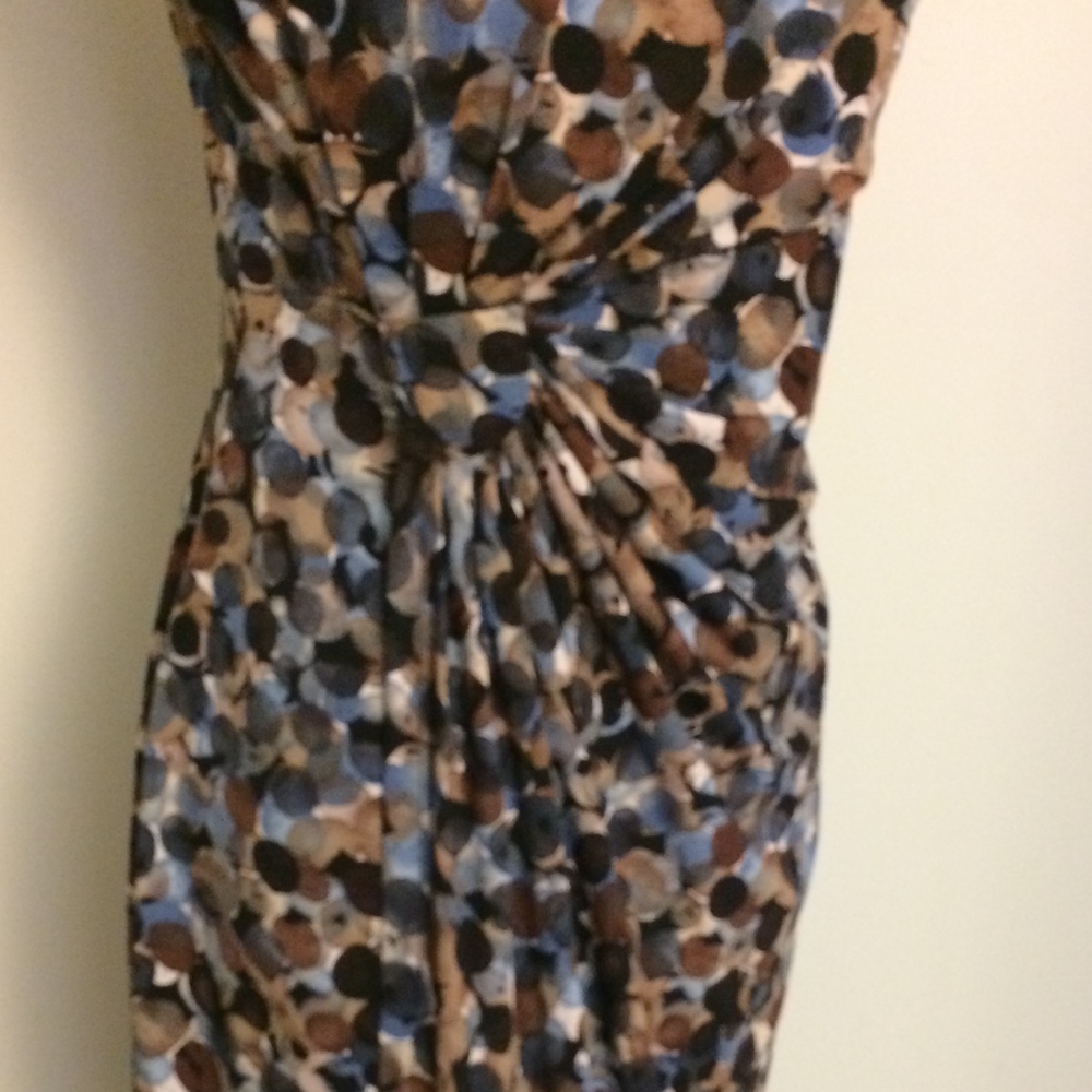 Connected Apparel Multi-Colored Dotted Dress - image 3